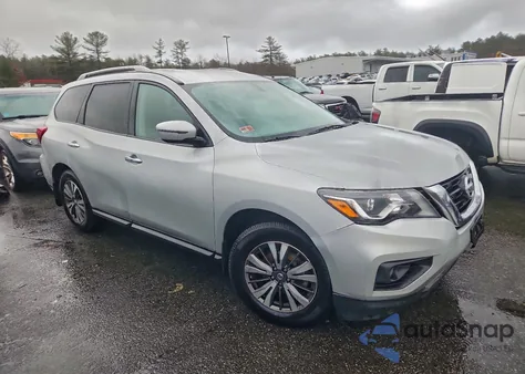 2017 Nissan Pathfinder S из США, поврежденный, VIN 5N1DR2MM0HC902198